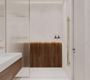 Керамогранит Laparet Festa Avorio кремовый матовый глянцевые чернила арт LP6012G0581R (60х119,5)